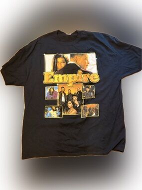 Empire Logo Graphic Short Sleeve Tee — Black